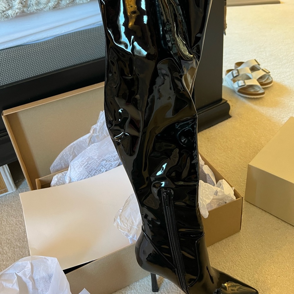 Nib over the knee boots